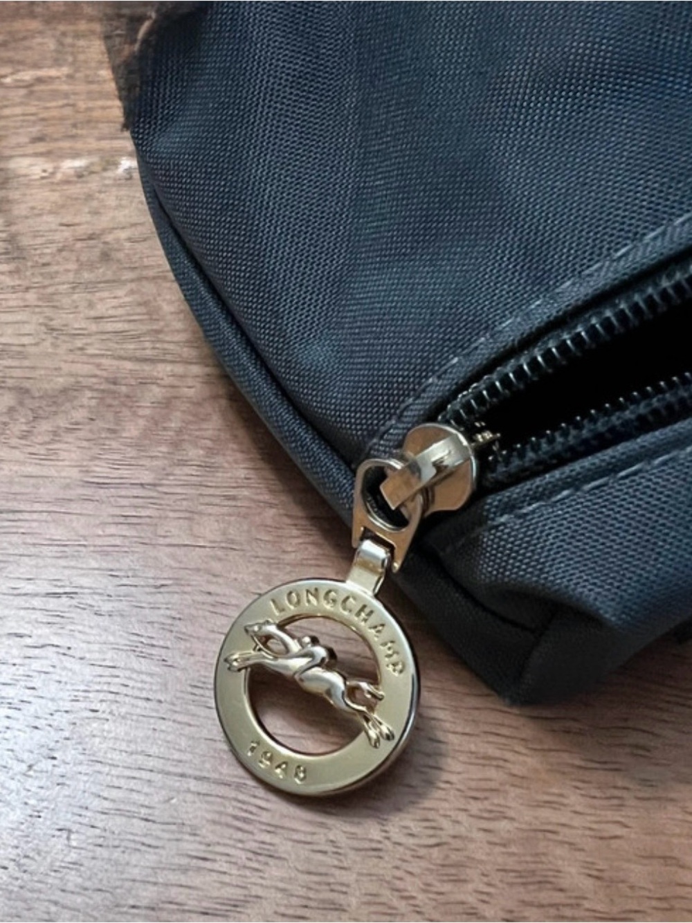 Longchamp Le Pliage cosmetic/vanity case
